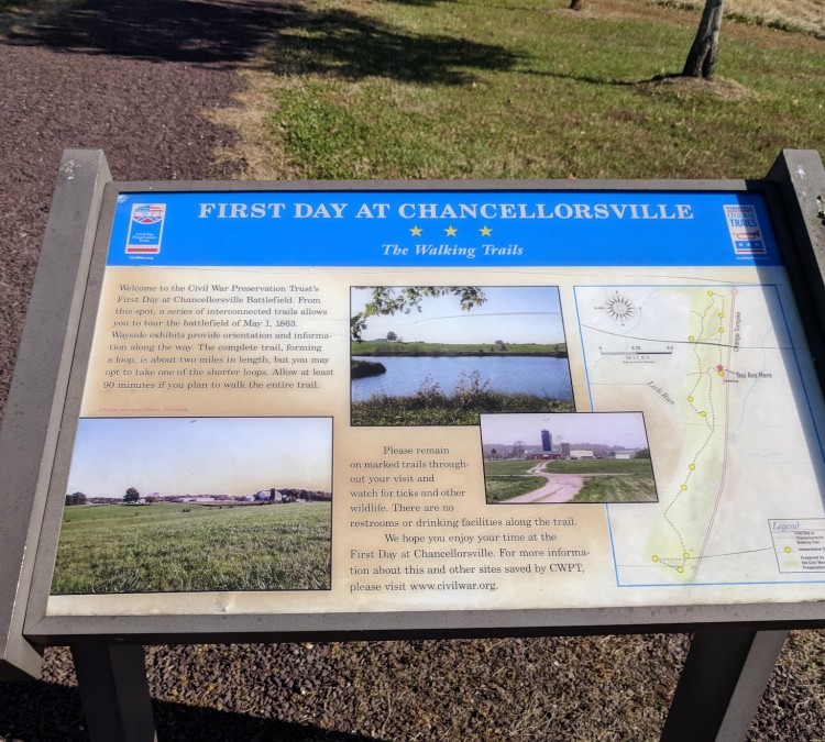 First Day at Chancellorsville Battlefield (Fredericksburg,&nbspVA)